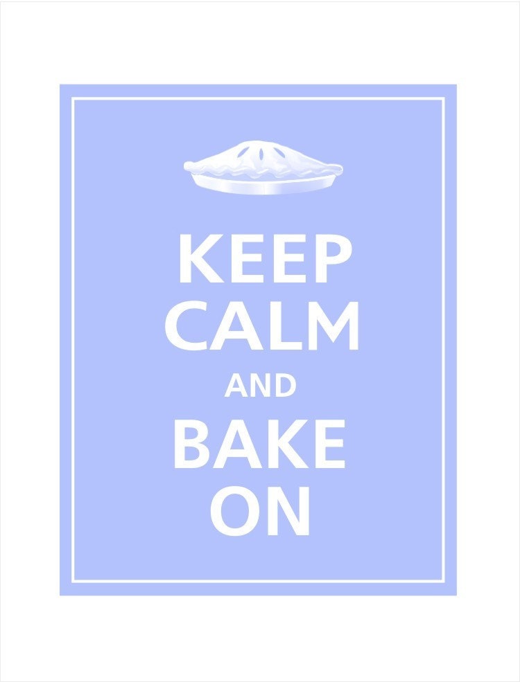 Keep Calm and BAKE ON Magnet