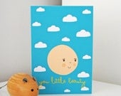 You Little beauty... super cute baby shower greetings card