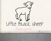 Premade Logo Design and Watermark- Little Black Sheep (No.238)