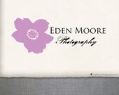 Premade Logo Design and Watermark- Lovely Single Poppy - Eden Moore (No.244)