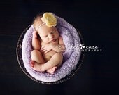 Ivory Tan Baby Headband..Newborn Headband..Baby Girl Headbands..Ivory/Tan Flower Headband..Infant Headband..Flower Headband..Photo Prop