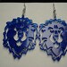 World of Warcraft - Alliance Lion Inspired Acrylic Earrings