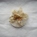 Ivory Fascinator, Orchid Flower, Small
