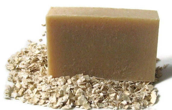 all NATURAL GOAT milk OATMEAL soap