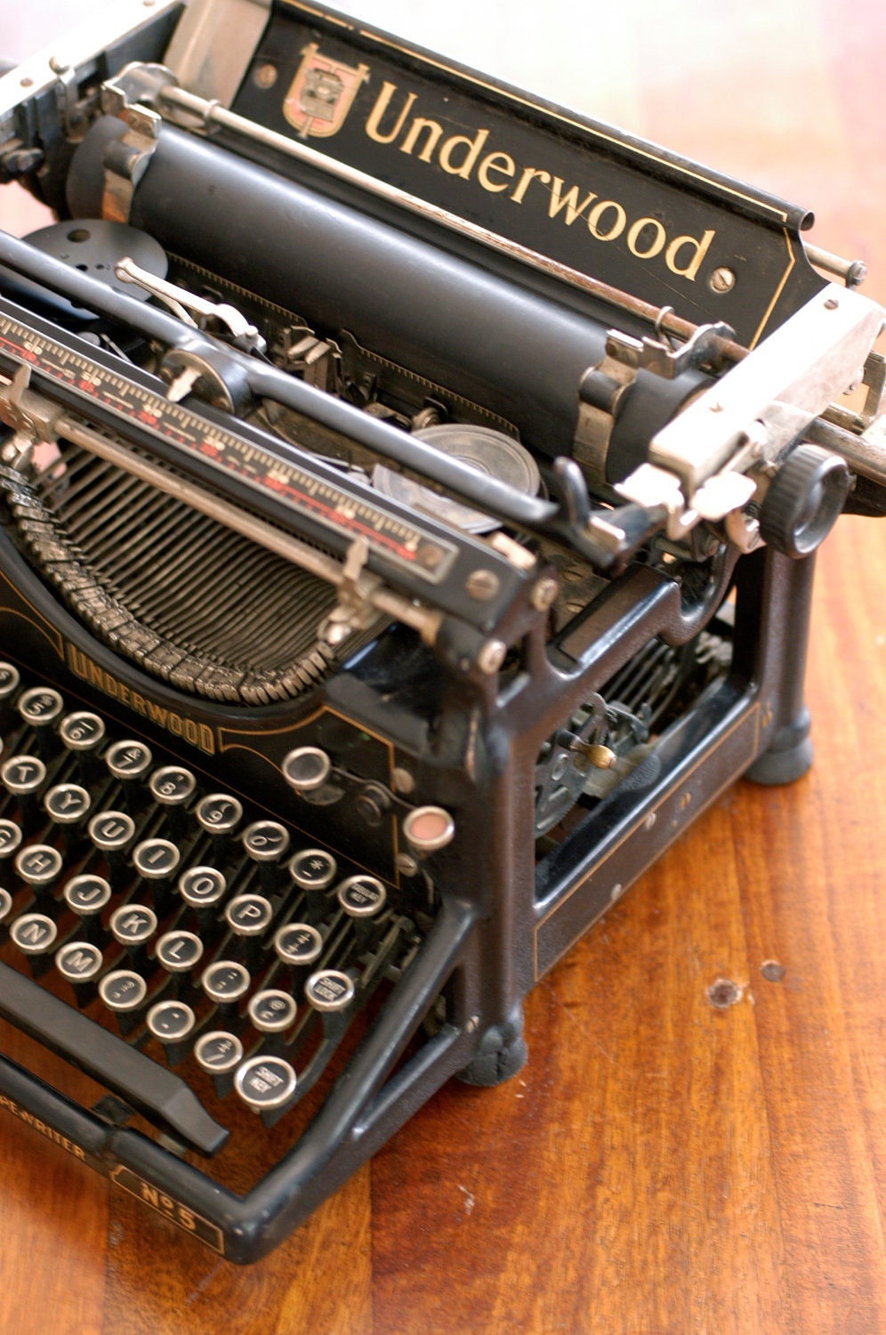 Underwood Model No. 5 Typewriter