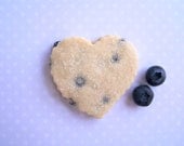 Sweet & Summery Blueberry Shortbread Cookies - 1 Dozen