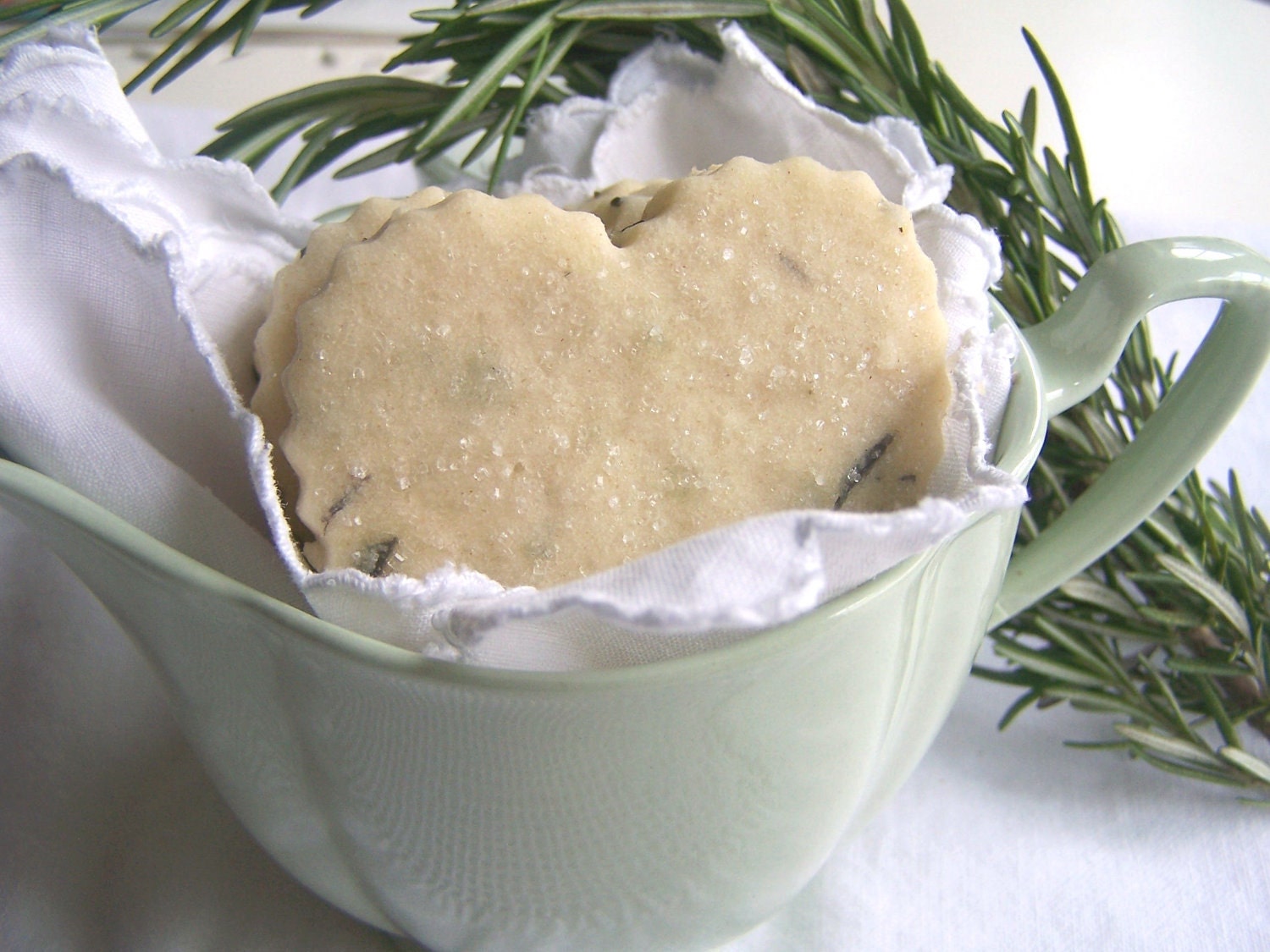 Shortbread Cookies Rosemary Pine Nut 1 Dozen Herb Cookies