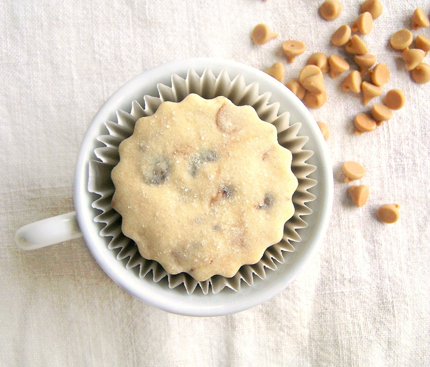 Peanut Butter Chocolate Chip Shortbread Cookies 1 Dozen - Father's Day Gift