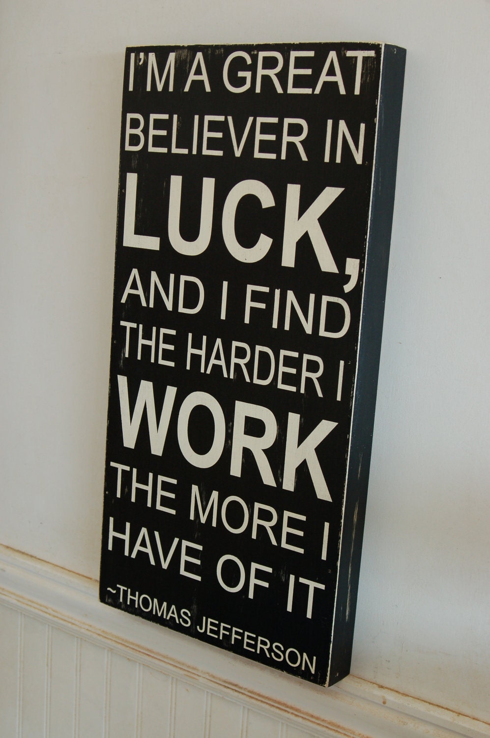 Subway Art - Thomas Jefferson Quote