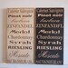 Types of Wine - Subway style art - Great gift - rustic, distressed, wood sign