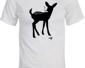 Smoking Fawn / Deer T-shirt By NIFTshirts