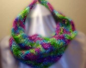 Crochet Mohair Cowl