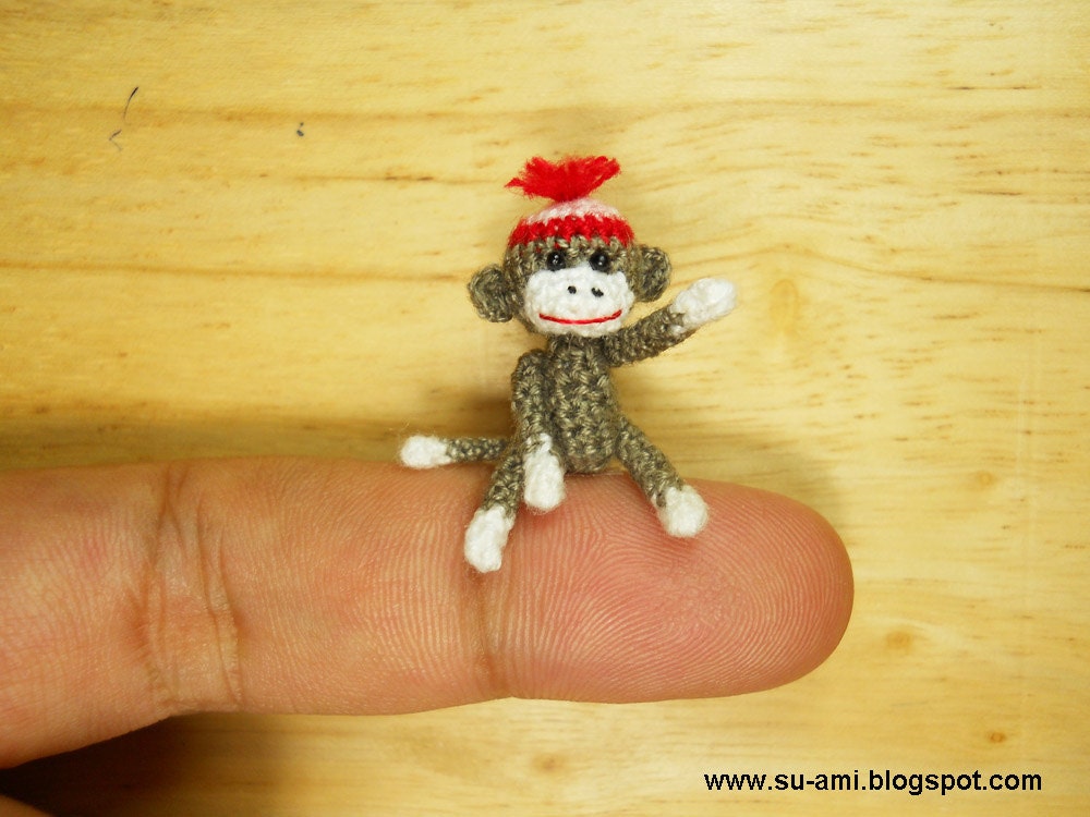 mini sock monkey
