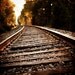 Train Pictures, Train Tracks Landscape Photography, Rustic Decor, Art for Boys Room, Manly, Art for Men, Sepia, Copper, Brown.