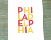 Philly Crack Red & Yellow Print