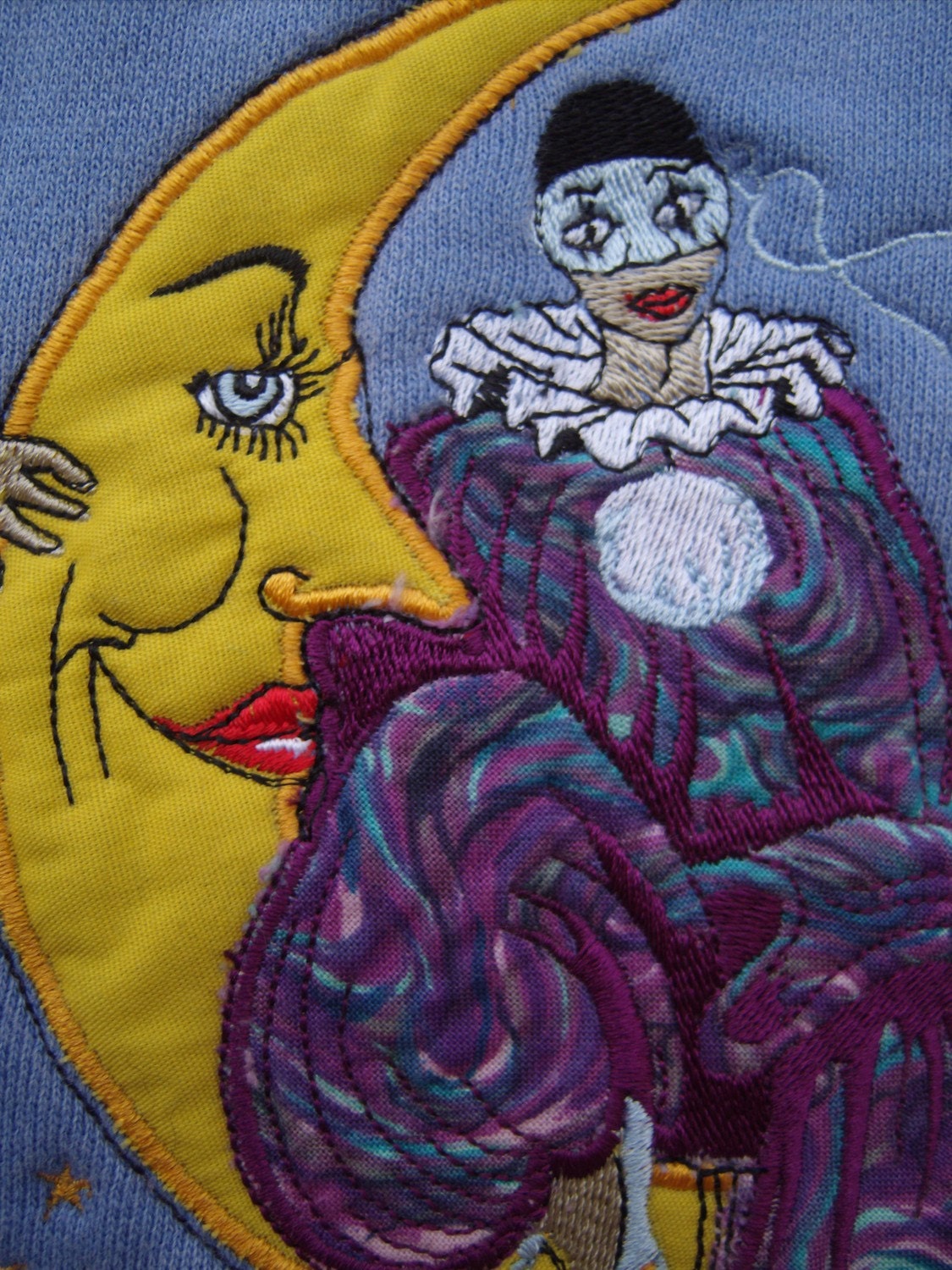 dreamer applique and embroidered hoodie