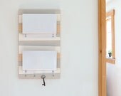 COAST: modern nautical wall mount mail letter holder
