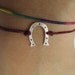925 Stamped Sterling Silver Lucky Horseshoe Bracelet (14 Colors) St. Patrick's Day St Patty's Day
