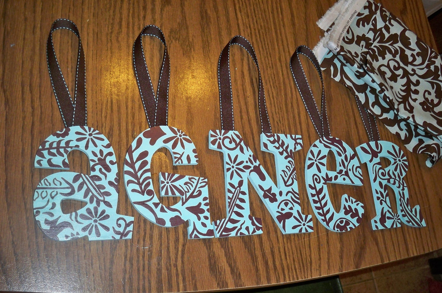 Wall Letters Custom Painted  - PER LETTER Up to 6 inch Size