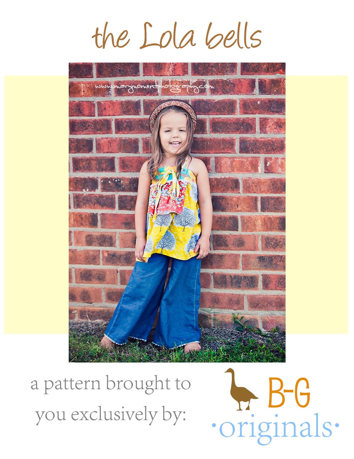 BG Original The Lola bells pdf pattern