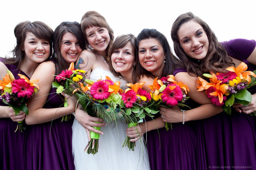 Infinity Wrap Dress - Convertible Jersey Bridesmaid Dress