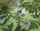 GREENS Wedding Decor Wedding Flowers Table Decor Ferns & Ivy WOODLAND GARDEN Wedding Confetti in Pressed Flower Greens, Whites