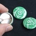 Tally's Bestiary critters - set of 3 pinback buttons