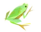 theodore frog - print