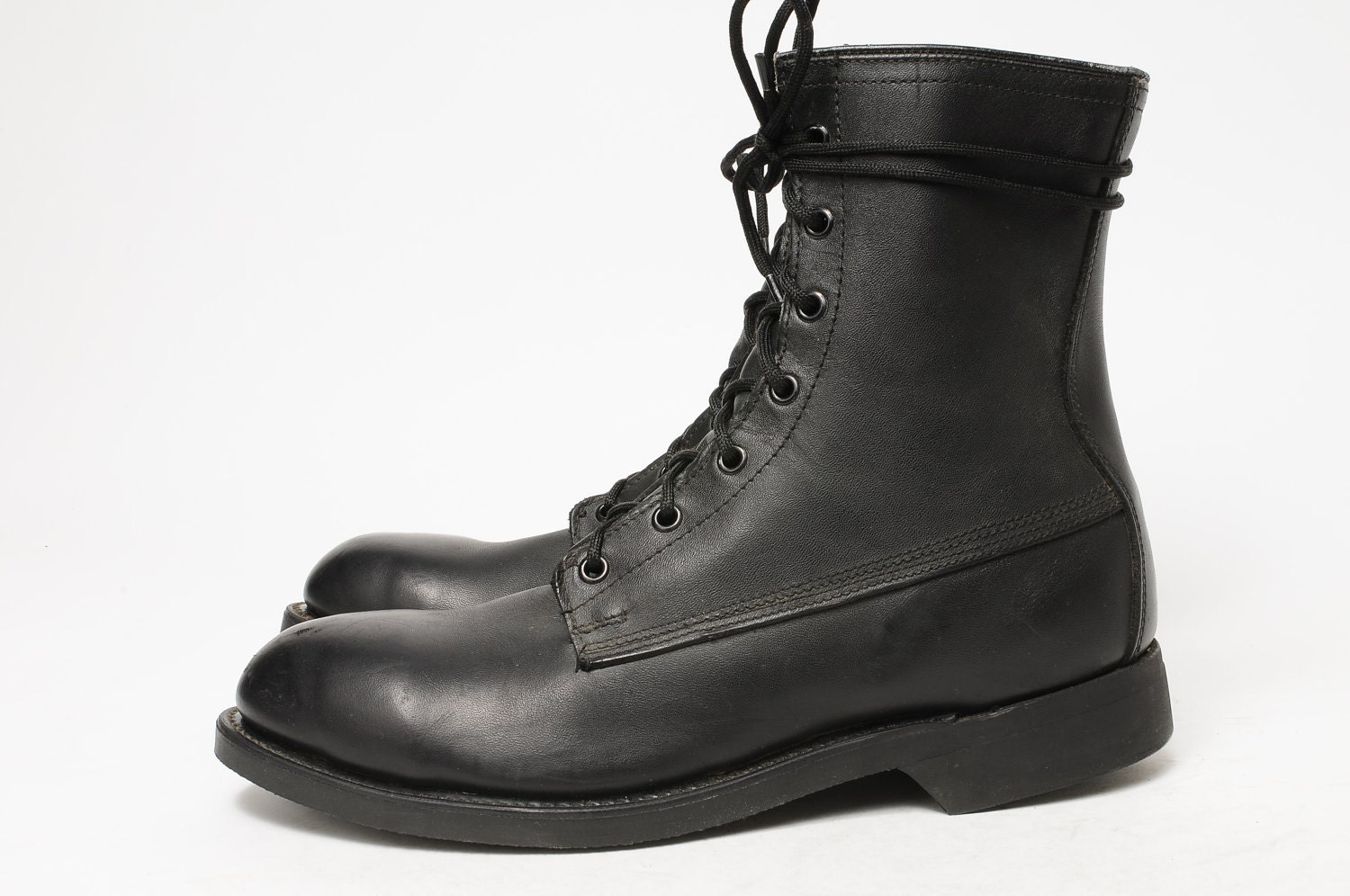 Steel Toe Boots Size 8.5R US NAVY