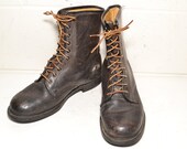 Mans vintage Work Boot 8 1/2 E wide width