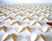 Personalized Wedding or Anniversary Gift - 3D Song Hearts Art Frame - made from a song of your choice (Unique wedding or anniversary gift)