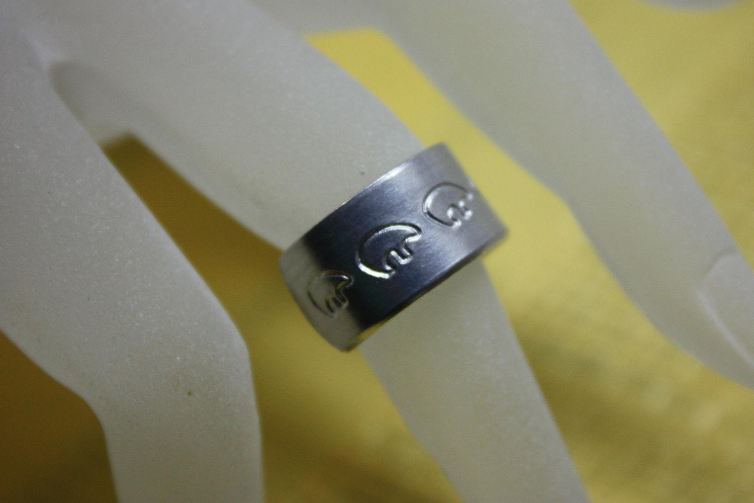 Reserved For Cay - TSALAGI Ring - Hand Stamped Ring Size 7