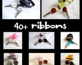 On-the-Go Bib Clip / Nursing Cover Clips Choose Your Custom Ribbon
