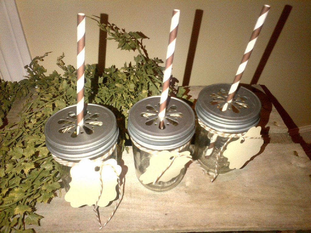 Stamped Pewter Lids for PARTYS