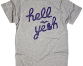 Large Unisex Hell Yeah Michigan Shirt