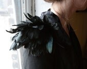 Feather Shoulder Epaulettes