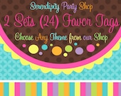 2 Sets of Favor tags -Choose Any Theme from our Shop (SAVE 2.00) Il_170x135