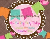 Fabulous Mini Birthday Party Package -SAVE 10.00 -Choose ANY Theme In Our Shop Il_170x135