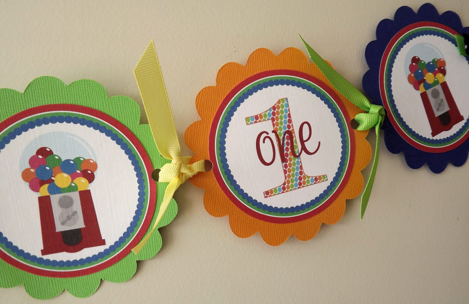 Colorful Gumball Collection: High Chair Banner Il_170x135