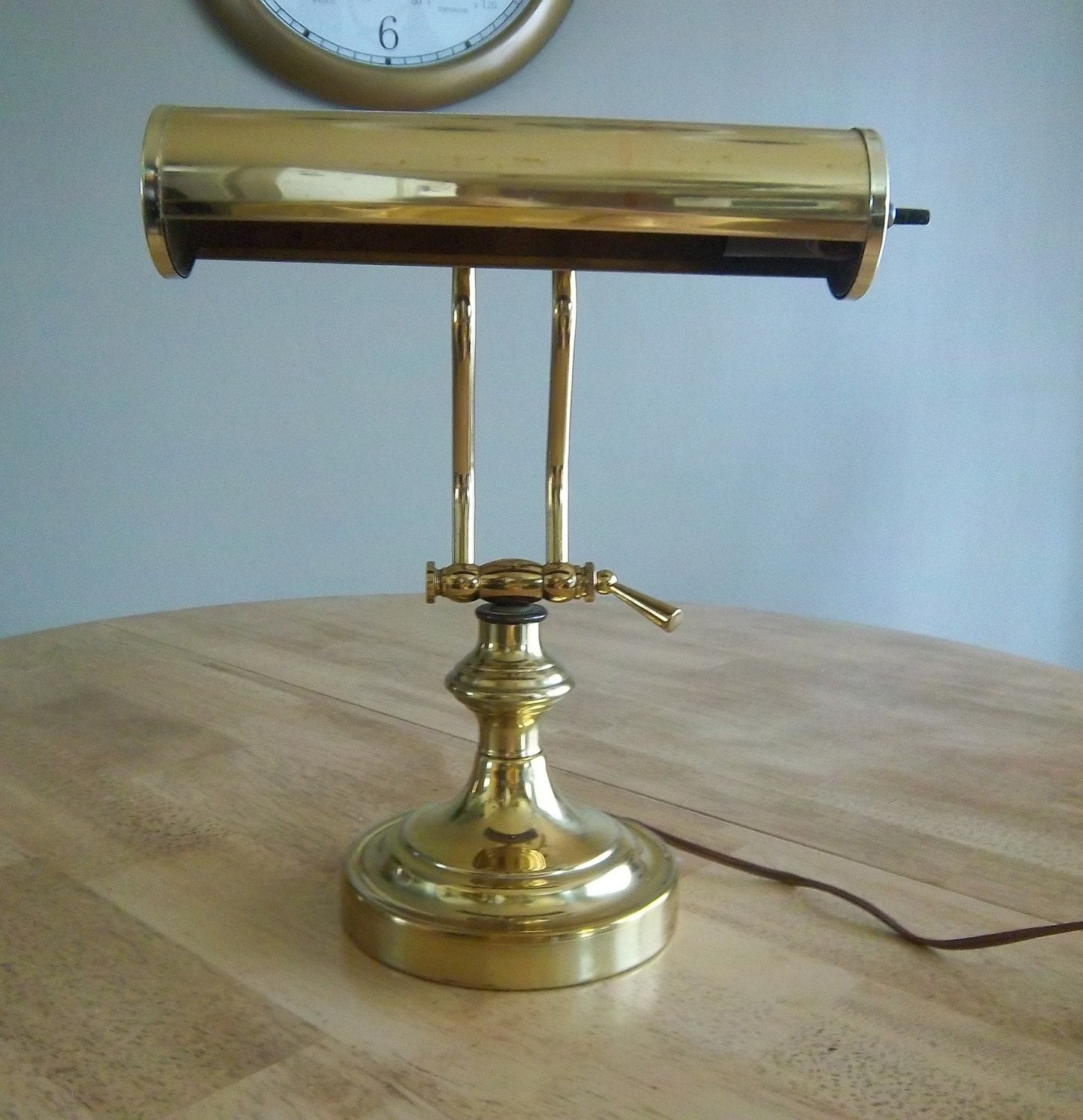  Desk Lamps on Vintage Brass Library Desk Lamp By Charsvintageshop On Etsy