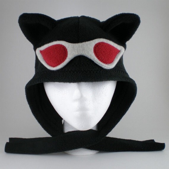 Catlady Cowl in midnight black