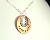 UU Chalice Family Names Necklace