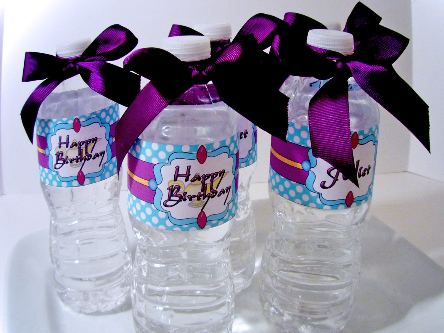 Princess Jasmine Digital Party PRINTABLE DIY Birthday Drink Labels Il_170x135