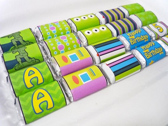 PRINTABLE CANDY WRAPPER - Toy Story Buzz Alien Army Il_570xn