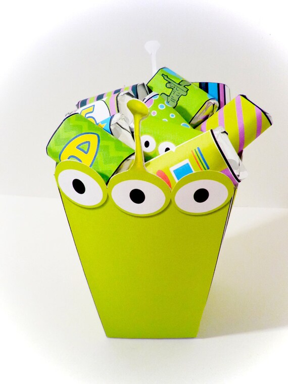 Toy Story Space Alien PRINTABLE PARTY - Treat Popcorn Box Il_570xn