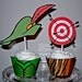 Robin Hood Cupcake Wrappers and Toppers