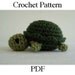 Little Turtle Crochet Pattern