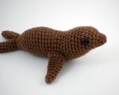 Sea Lion- Amigurumi Plushie