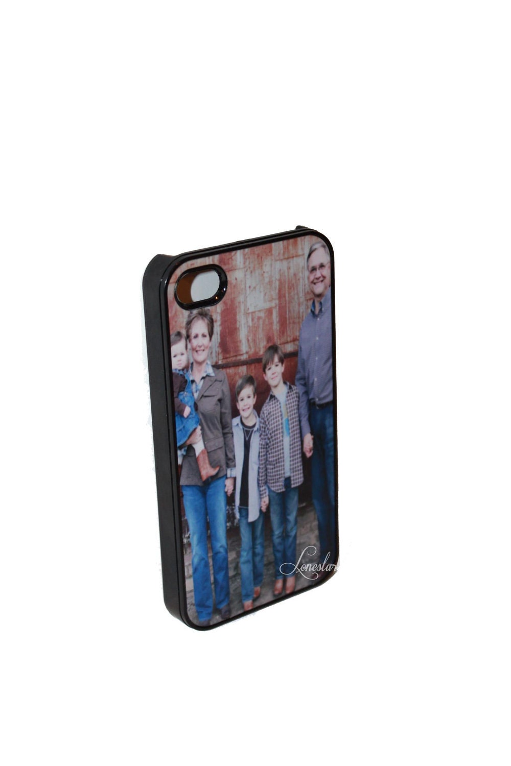 PERSONALIZED PHOTO GIFTS - Great Fathers Day Gifts- Custom iphone cases for any iPhone 4/4s, Any sayings,pictures etc..