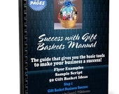 Step 1 Success with Gift Basket Business Manual Contains Tons of Information to Succeed at your Business e-book Download